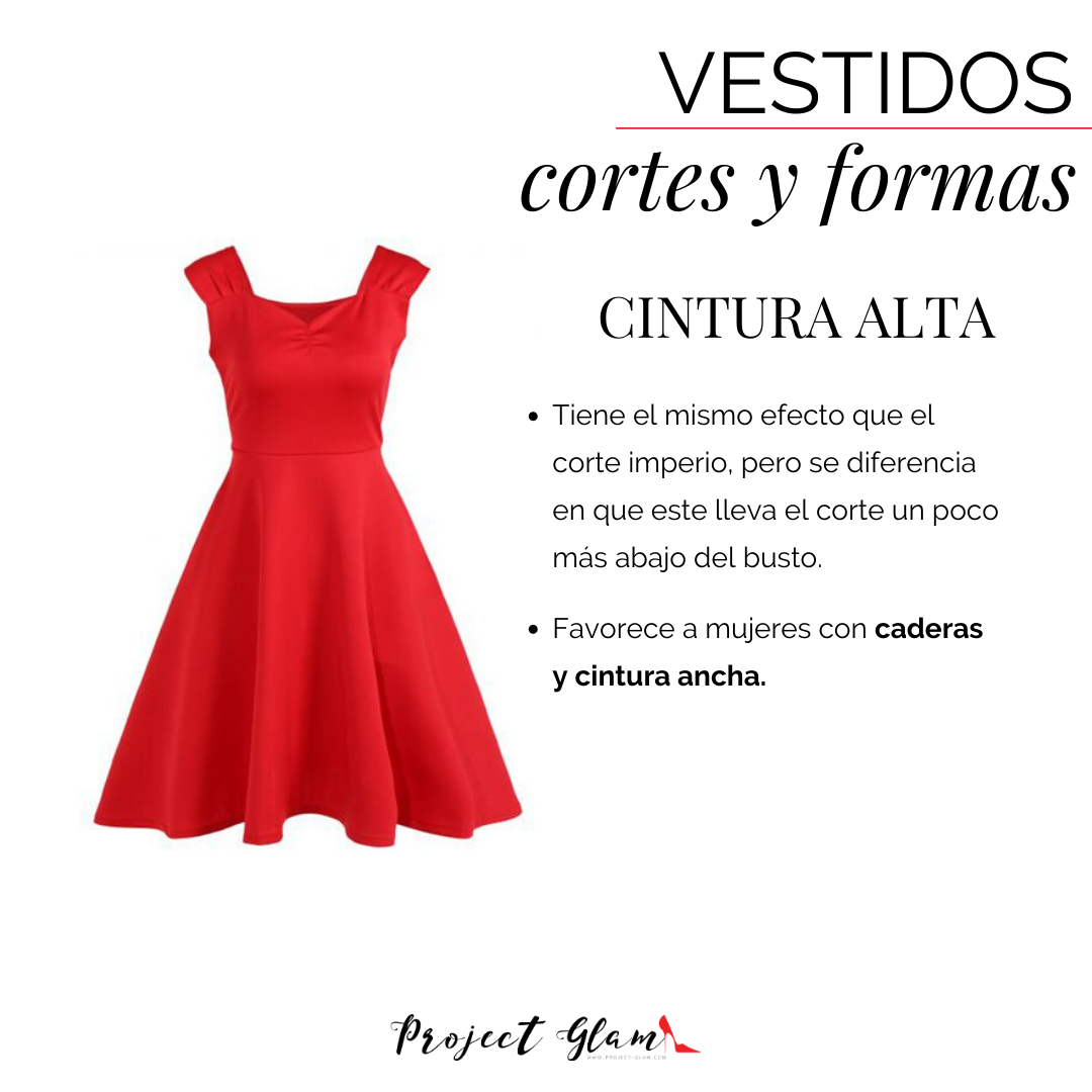 Vestidos seg n tipo de corte y forma Project Glam